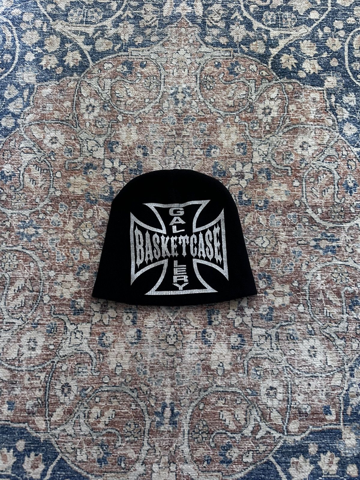 帽子 basketcase gallery ROADRASH skully basketcase gallery Basketcase Gallery Roadrash Skully Black