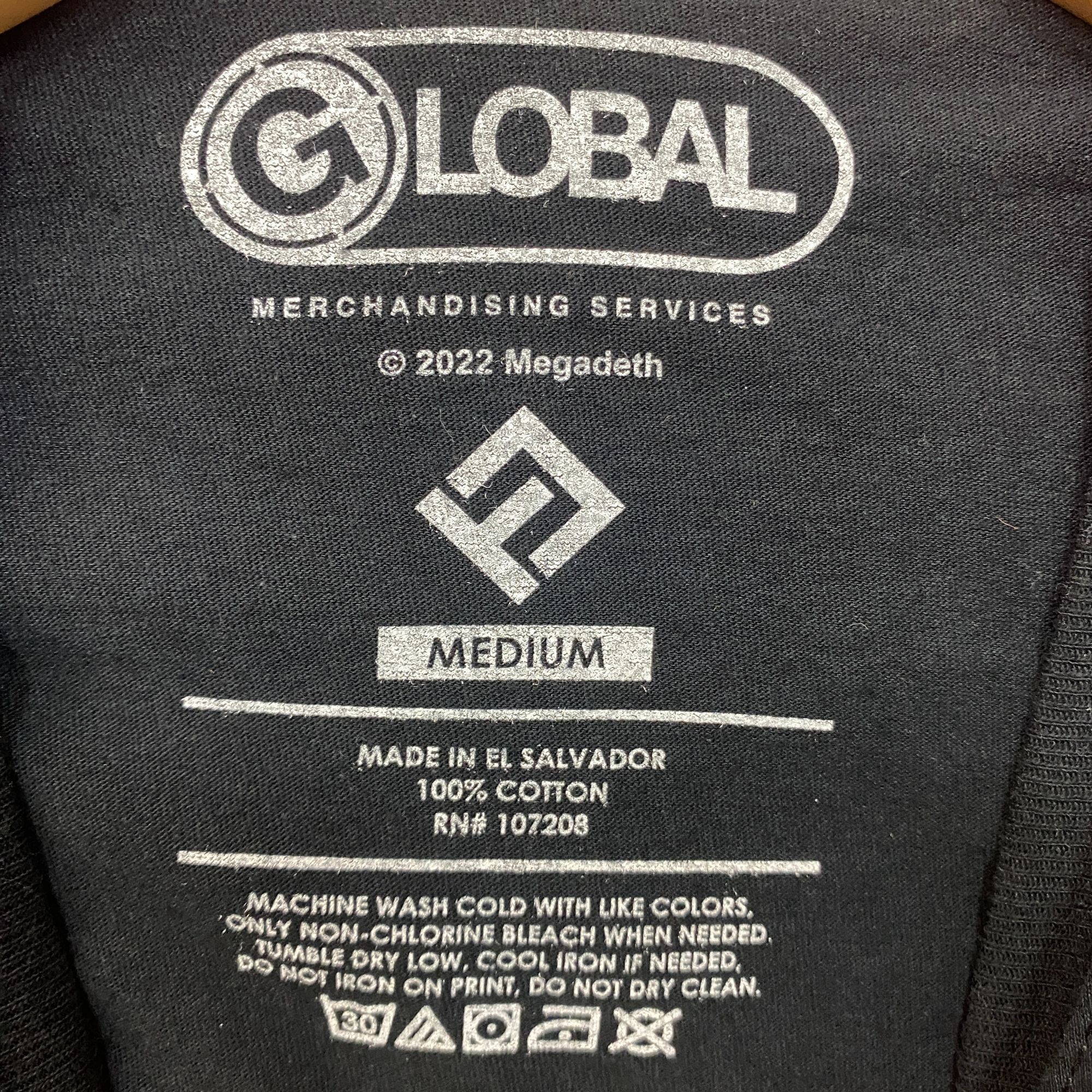 Megadeth Megadeth Smash Guitar Europe Tour 2020 T-Shirt Medium Size US M / EU 48-50 / 2 - 4 Thumbnail