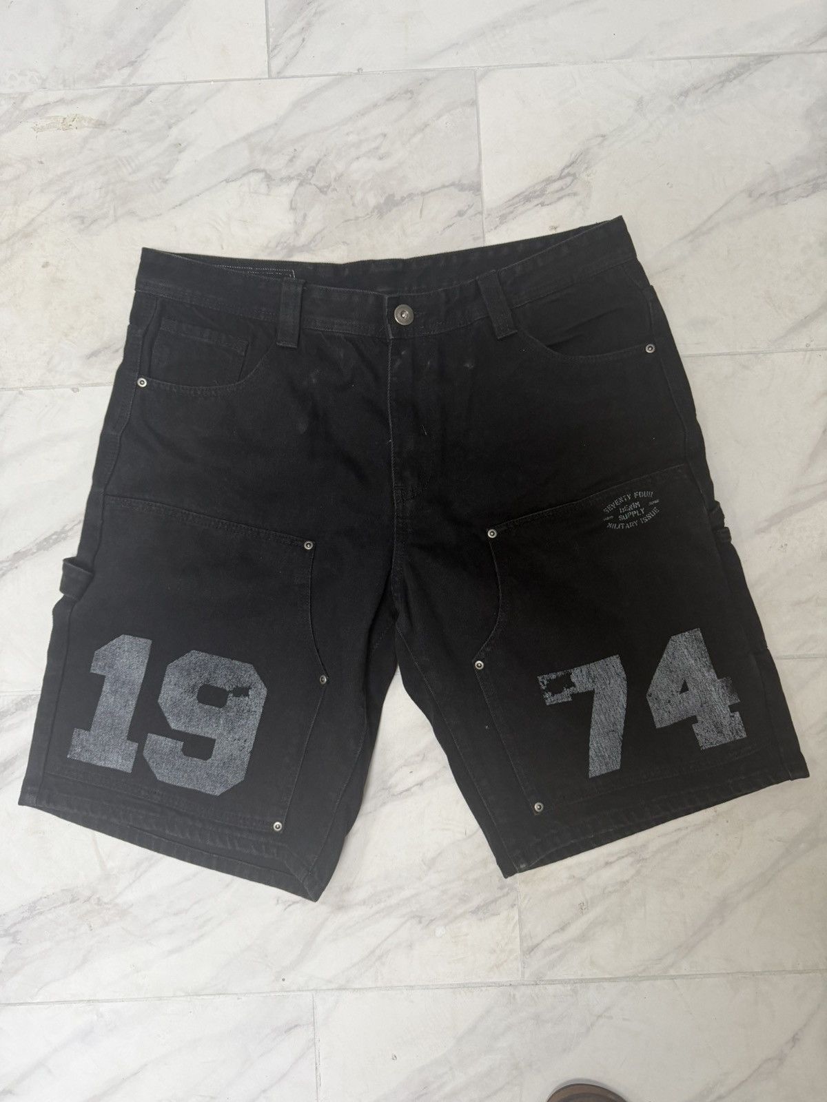 Other 74 Is War denim shorts Size US 36 / EU 52 - 1 Thumbnail