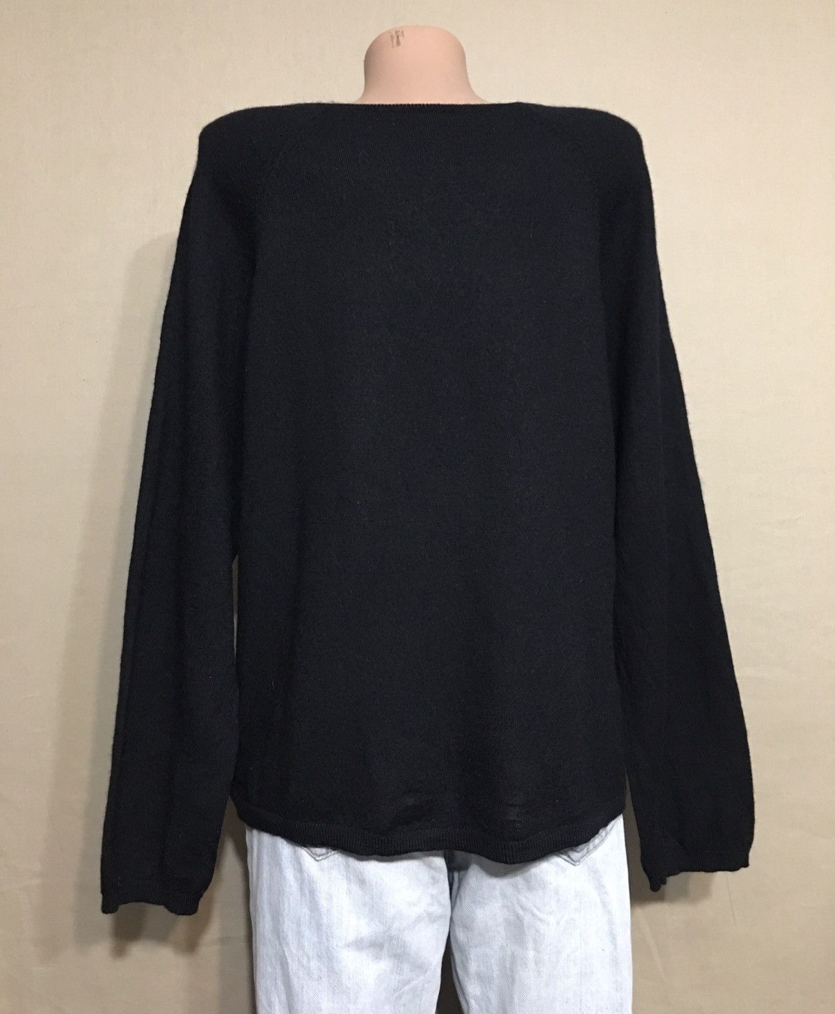 Gudrun Sjoden Gurdun Sjoden Black Organic Wool Cardigan Sweater XL Size XL / US 12-14 / IT 48-50 - 7 Thumbnail