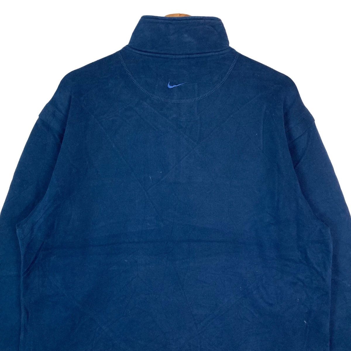 Nike Nike BOX Logo Quarter Zip Pullover Jumper Sweatshirt Size US M / EU 48-50 / 2 - 6 Thumbnail