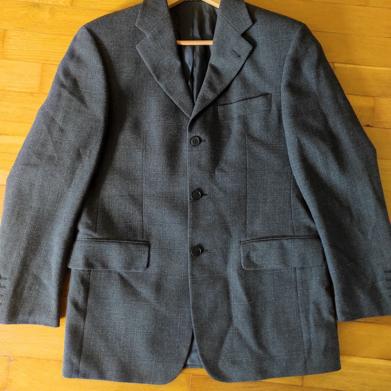 Japanese Brand × Yves Saint Laurent YSL Yves Saint Laurent Blazer Size S or 46 Checkered Size 36R - 2 Thumbnail