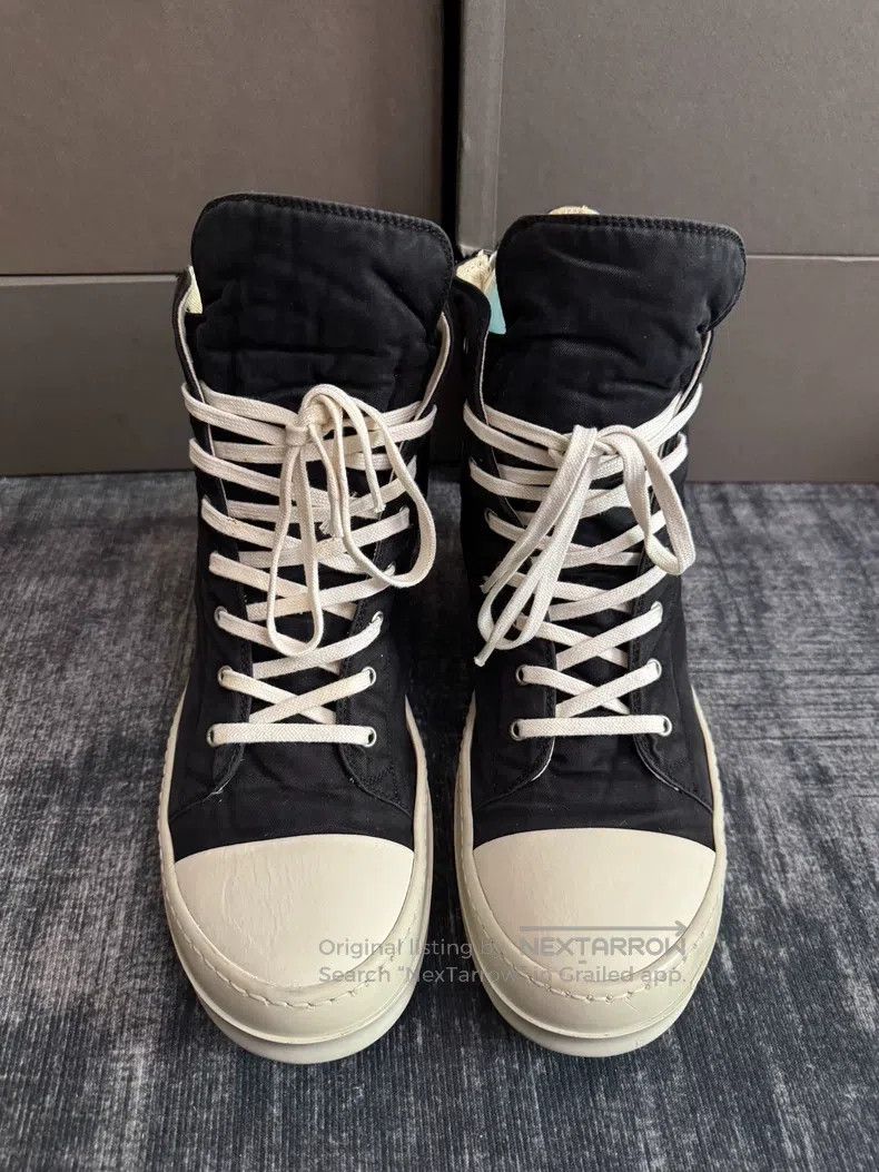 Rick Owens Rick Owens Double-thread silk-faced Converse shoes Size US 11 / EU 44 - 1 Thumbnail