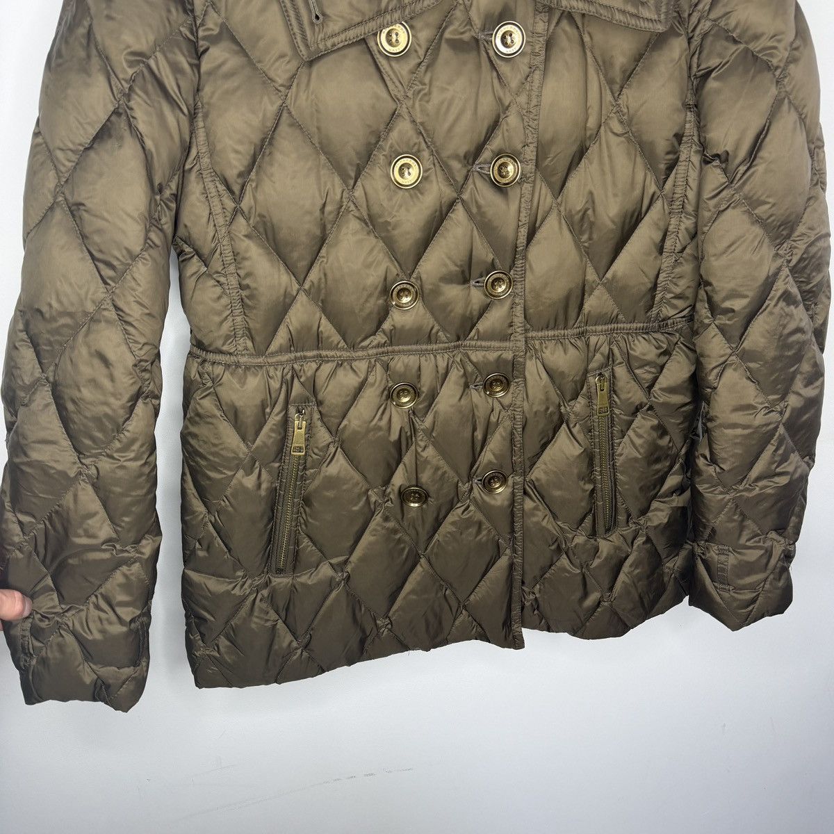 Burberry Burberry Puffer Down Jacket Coat Avant Garde Khaki Green Size M / US 6-8 / IT 42-44 - 6 Thumbnail