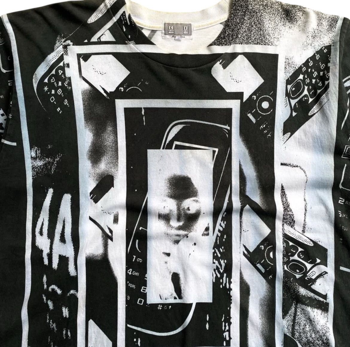 Cav Empt Cave Empt Black Frame 4A T-shirt Size US M / EU 48-50 / 2 - 2 Thumbnail