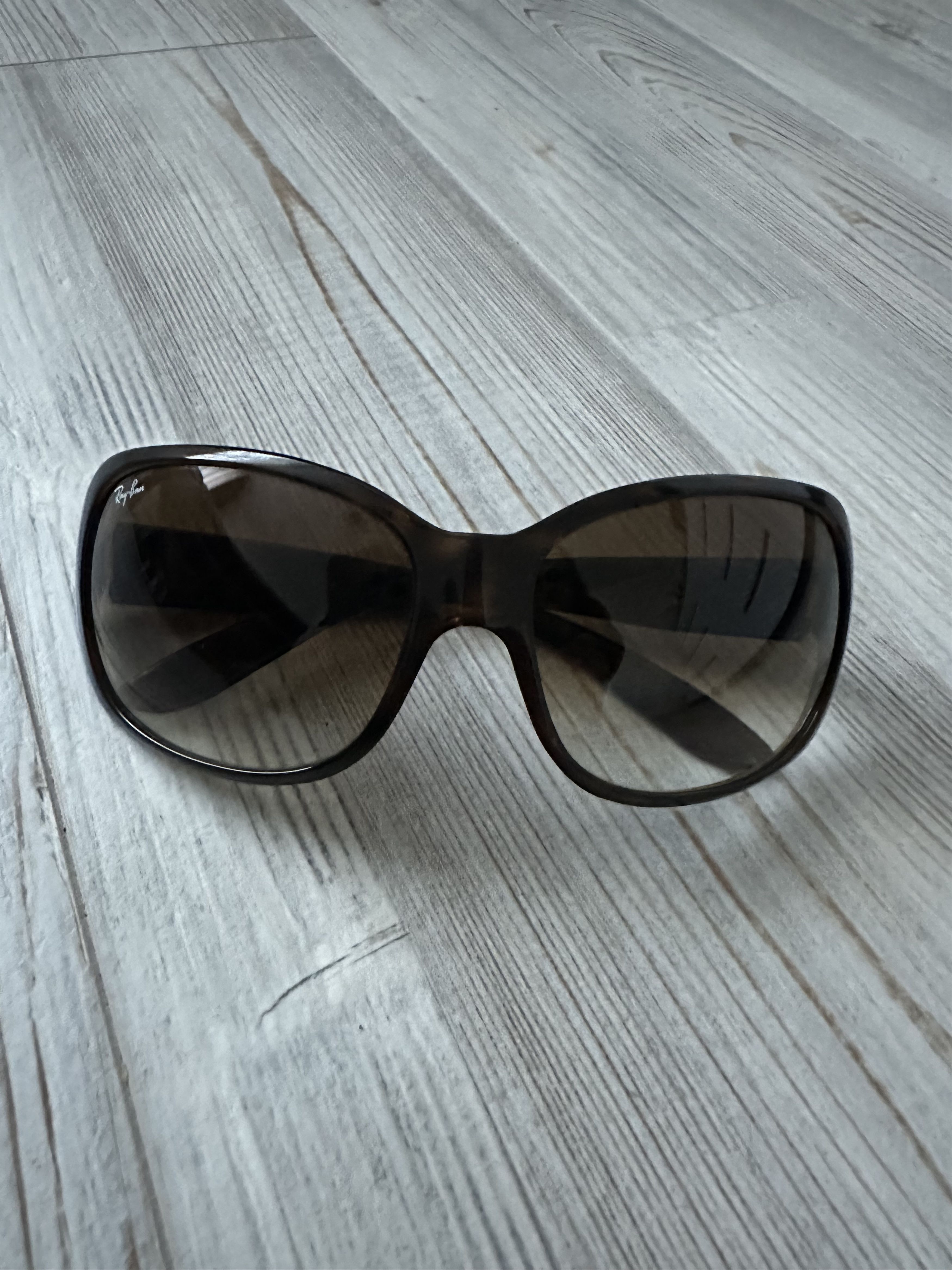 RayBan Tortoise Shell Sunglasses RB 4118 710/51 2N Gradient Lenses Size ONE SIZE - 3 Thumbnail