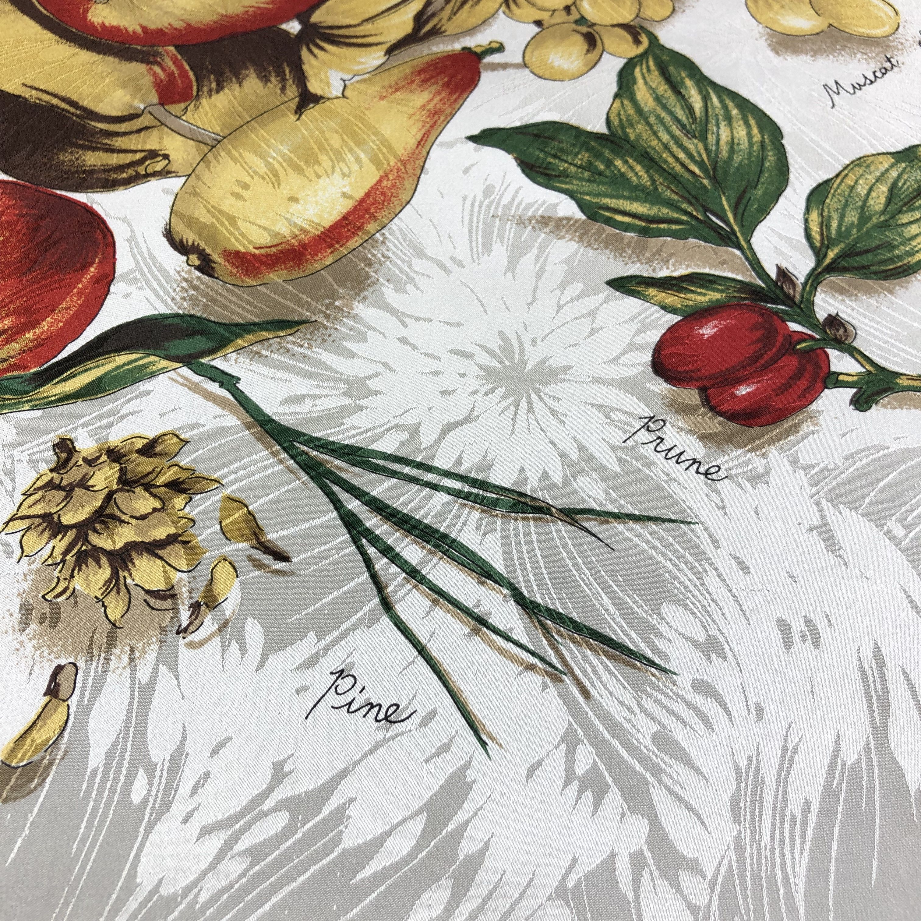 Vintage Luxury Hand Rolled Silk Scarf M491 Size ONE SIZE - 5 Thumbnail