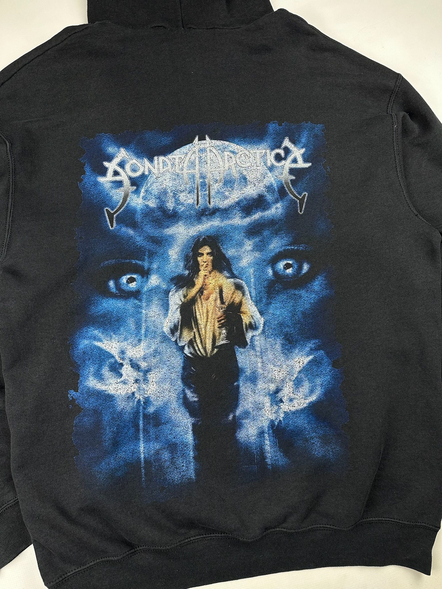 Band Tees Vintage Sonata Arctica Faded hoodie gothic style power metal Size US XL / EU 56 / 4 - 5 Thumbnail