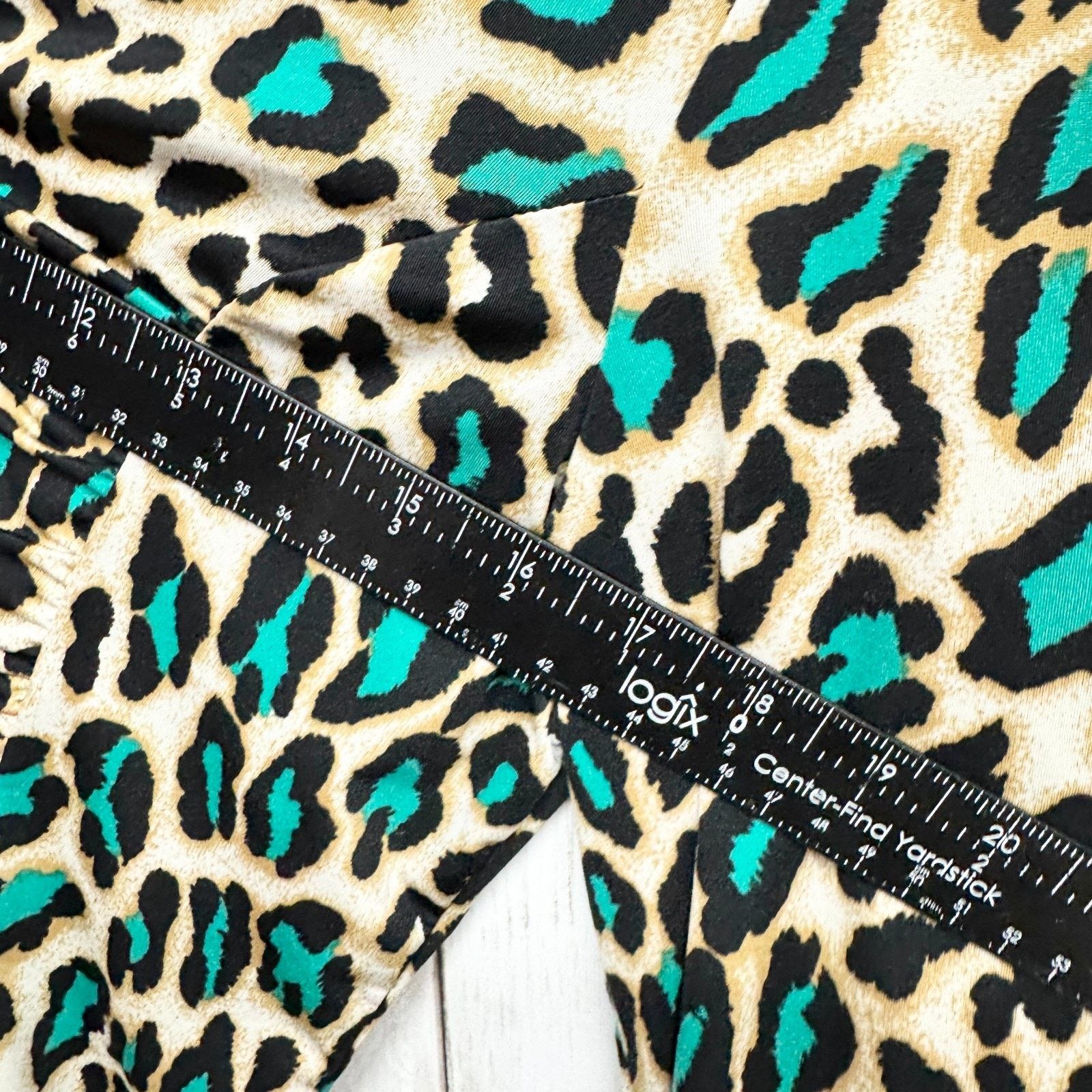 Other INC International Concepts Medium Cheetah Long Sleeve Button Size M / US 6-8 / IT 42-44 - 4 Thumbnail