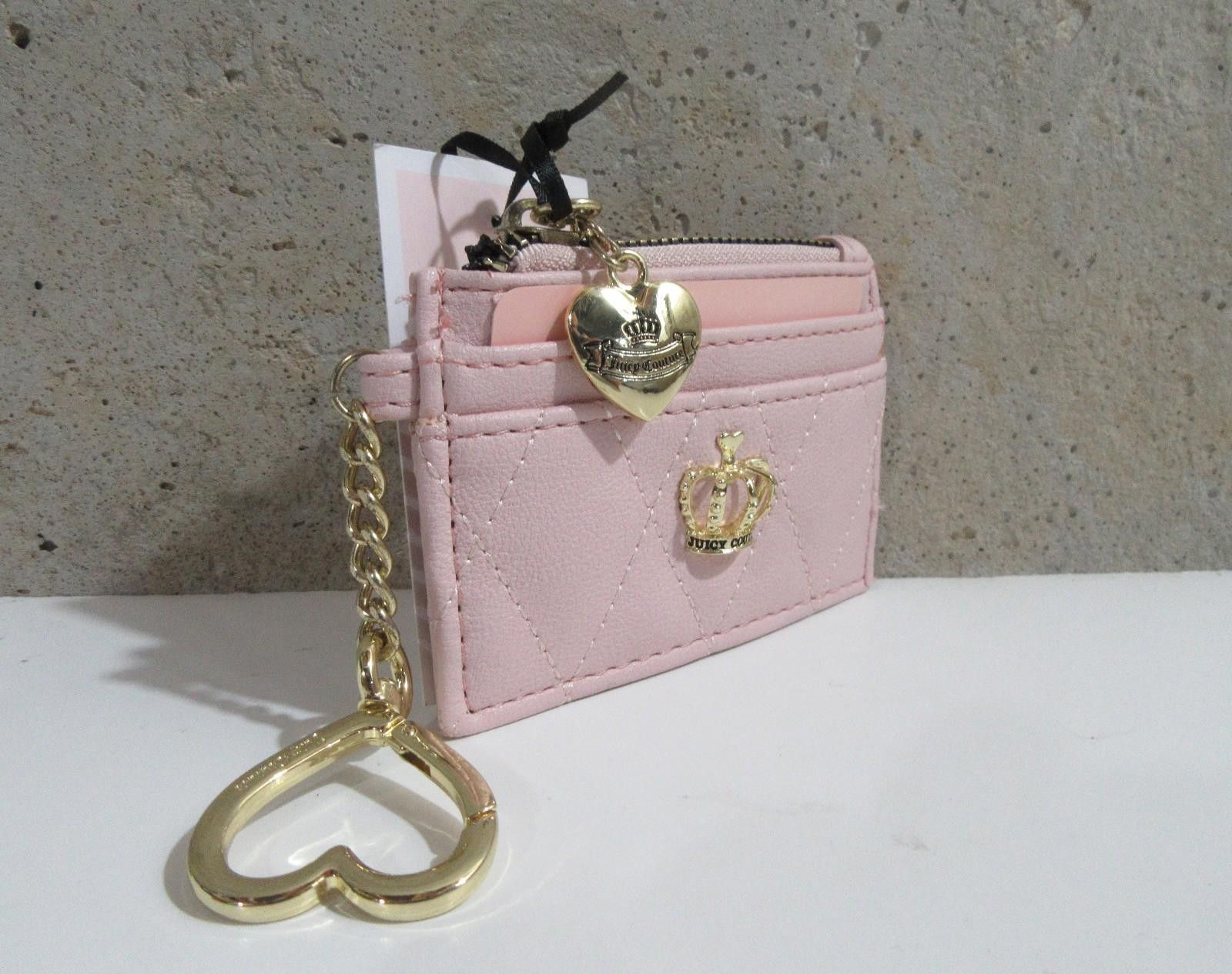 Juicy Couture Jeans Juicy Couture Heart Breaker Credit Card Case Holder Lt. NWT Size ONE SIZE - 4 Thumbnail