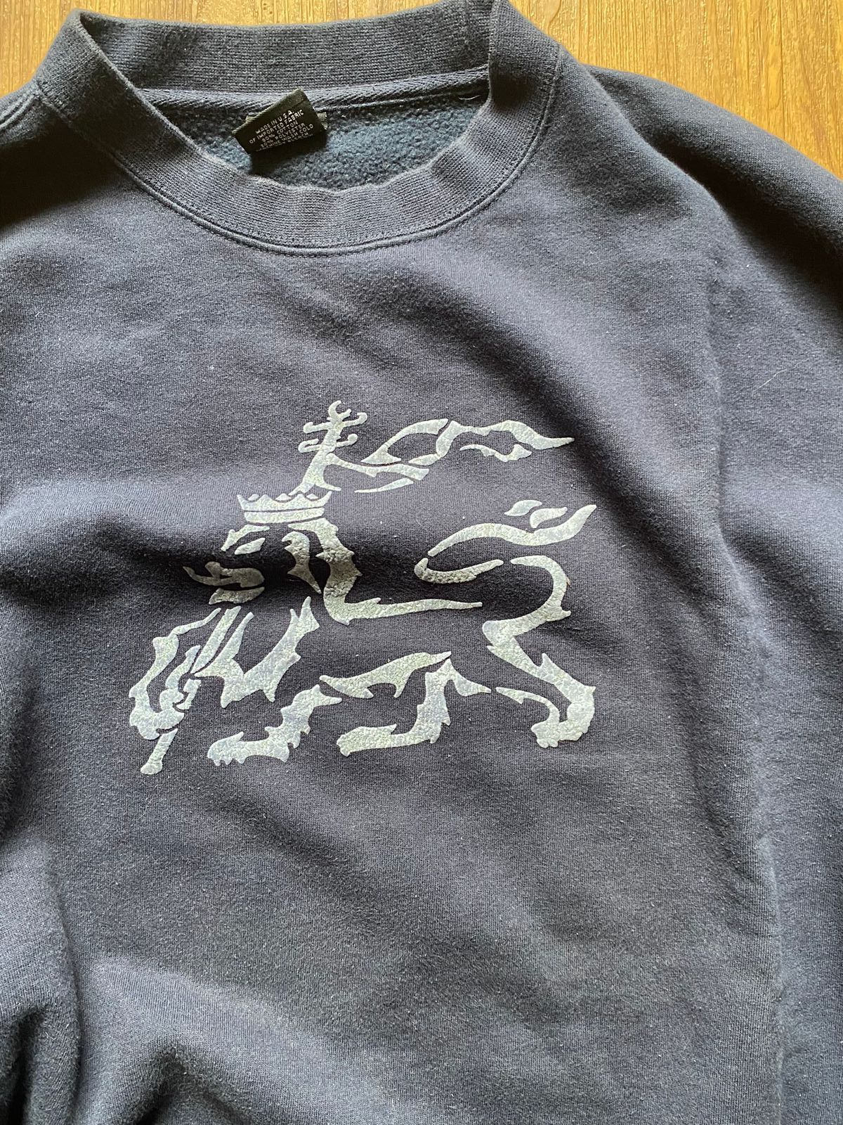 Stussy × Vintage Vintage Stussy 90s Sweatshirt Lion Size US L / EU 52-54 / 3 - 2 Thumbnail