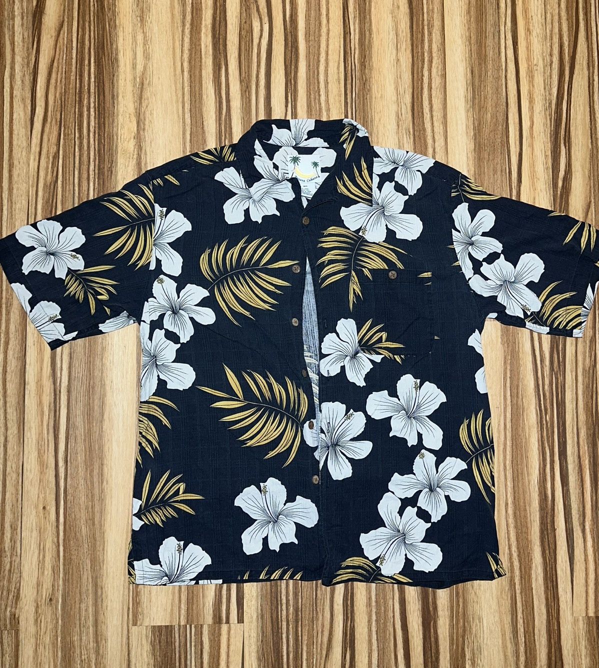 Other Banana Cabana Floral Hawaiian Shirt Size US L / EU 52-54 / 3 - 1 Thumbnail