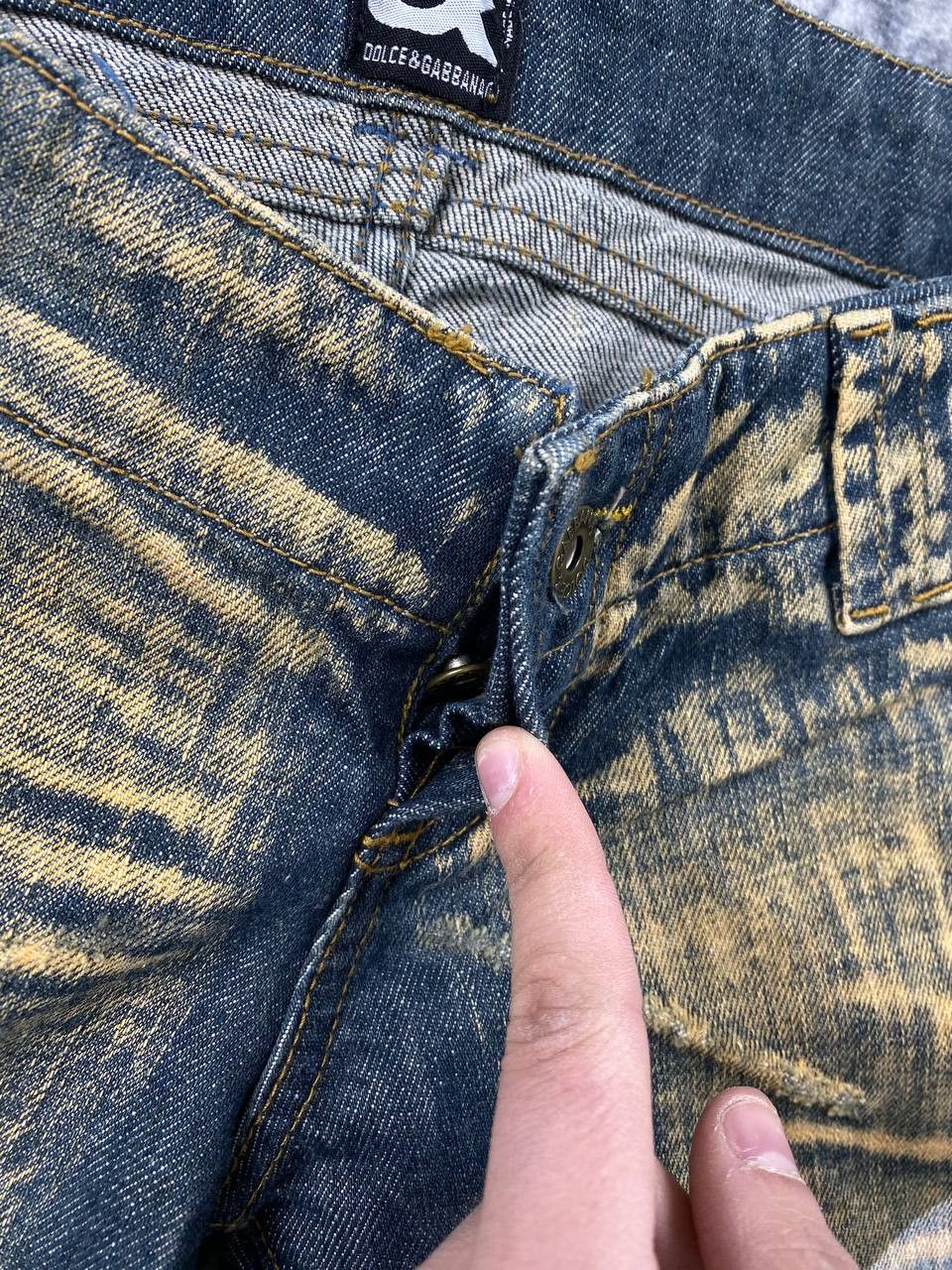 Dolce & Gabbana Vintage Dolce & Gabbana Big Logo Flared Jeans Denim Size 27" / US 4 / IT 40 - 13 Thumbnail