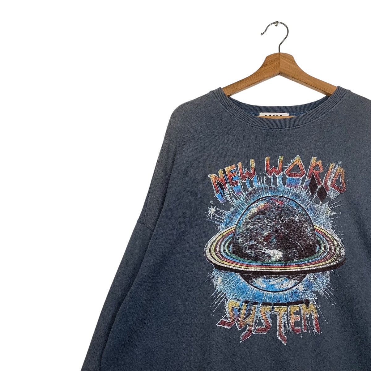 Japanese Brand New World System Crewneck Sweatshirt Size US M / EU 48-50 / 2 - 6 Thumbnail