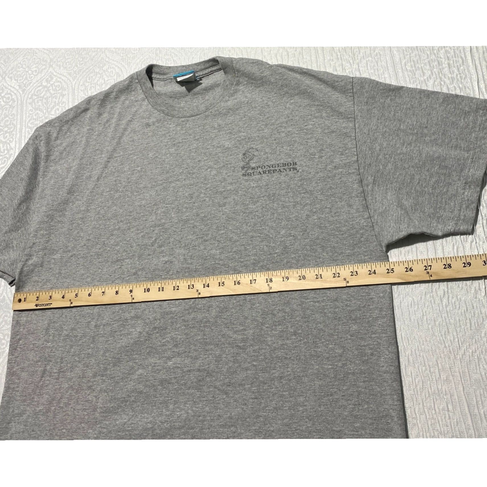 Nickelodeon VINTAGE Nickelodeon SpongeBob SquarePants Graphic T-Shirt Gray Mens XXL Golf 2003 Size US XXL / EU 58 / 5 - 7 Thumbnail