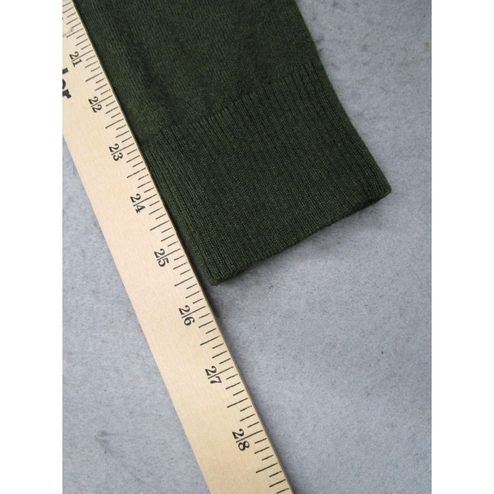 Banana Republic Banana Republic Merino Wool Sweater Mens Large Green V Neck Pullover Size US L / EU 52-54 / 3 - 7 Thumbnail