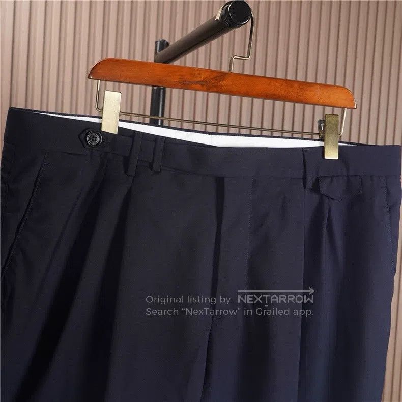 Brunello Cucinelli Brunello Cucinelli Men's Wool Dress Pants Size US 42 / EU 58 - 3 Thumbnail