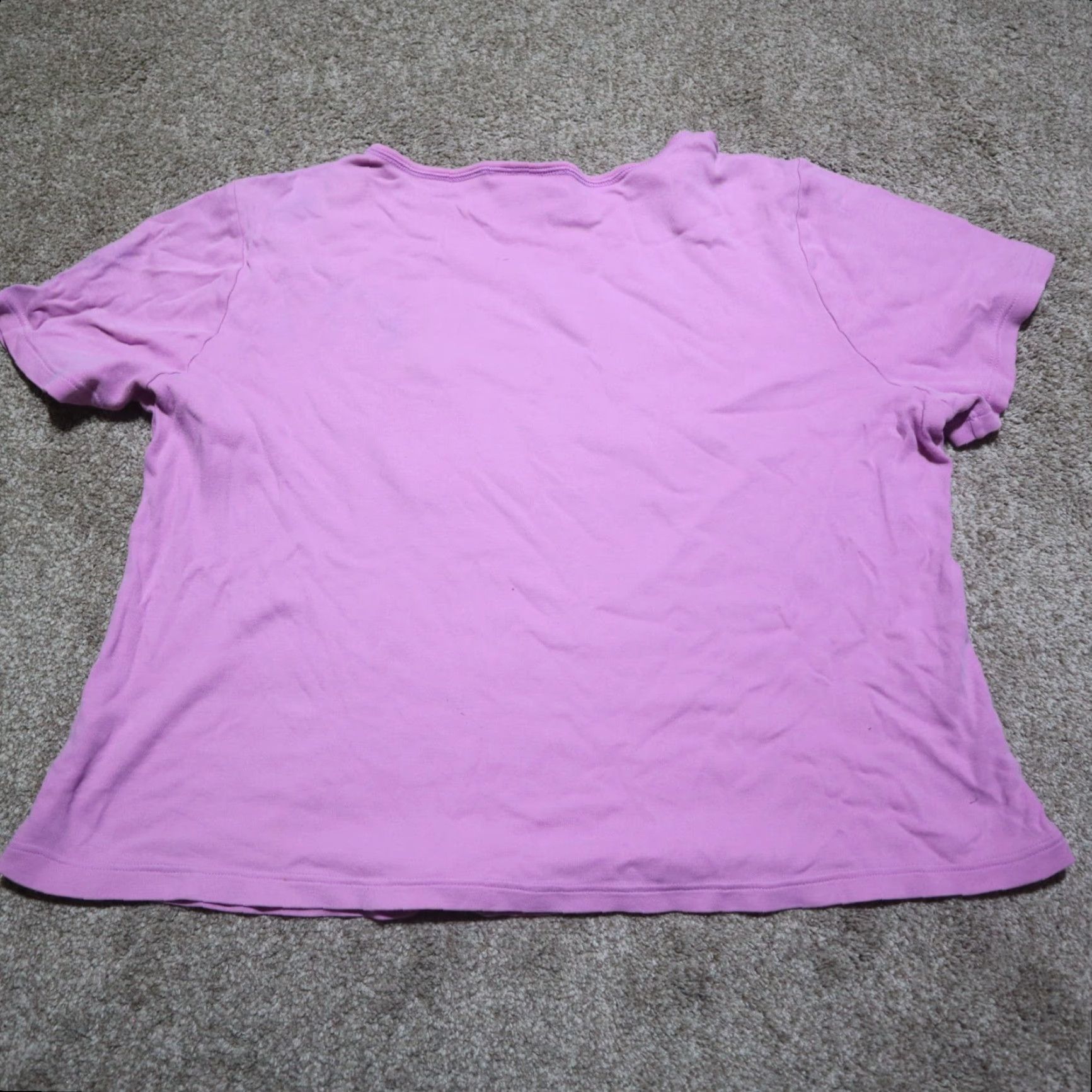 Pinko CJ Banks Shirt Adults 1X Pink Floral Tahiti T Shirt Ocean Pink Tee T-Shirt Womens Plus Size 1X Size XL / US 12-14 / IT 48-50 - 7 Thumbnail