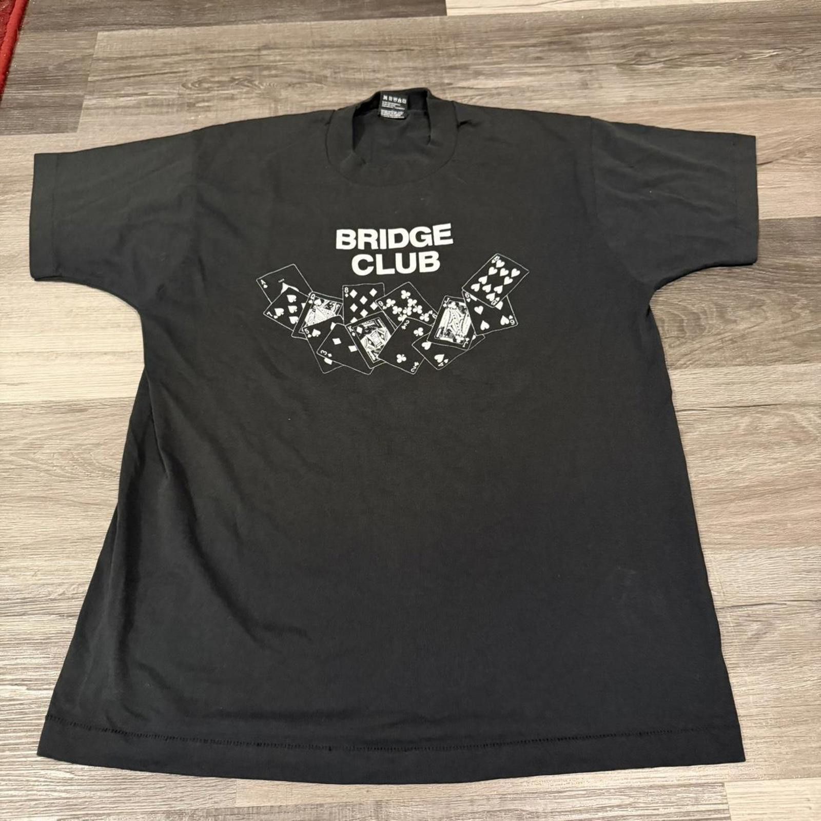 Other vintage bridge club t shirt cards games 80s/90s L Size US L / EU 52-54 / 3 - 3 Thumbnail