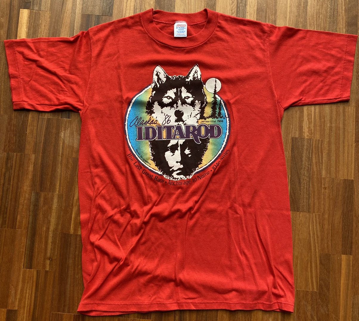 Russell Athletic Single Stitch Russell Athletic Iditarod t Size US M / EU 48-50 / 2 - 1 Thumbnail