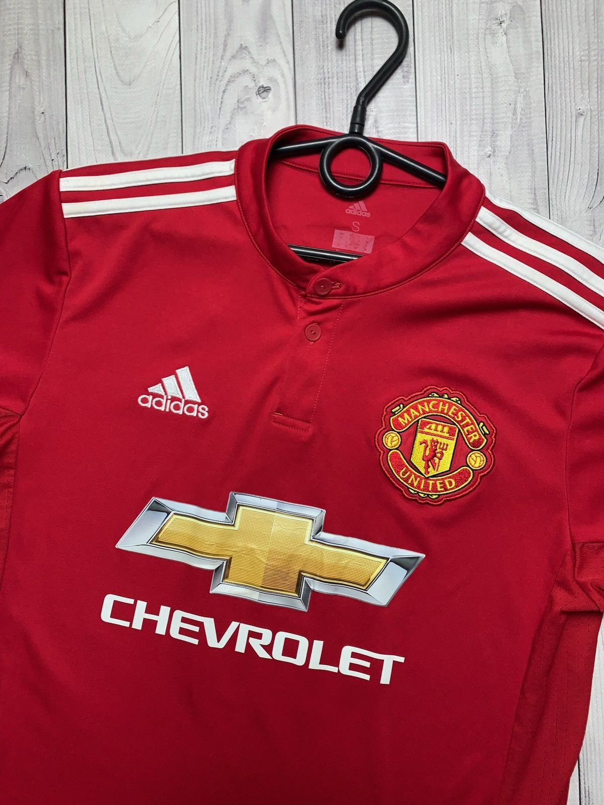 Adidas Vintage adidas Manchester United soccer jersey S 11 Martial Size US S / EU 44-46 / 1 - 3 Thumbnail