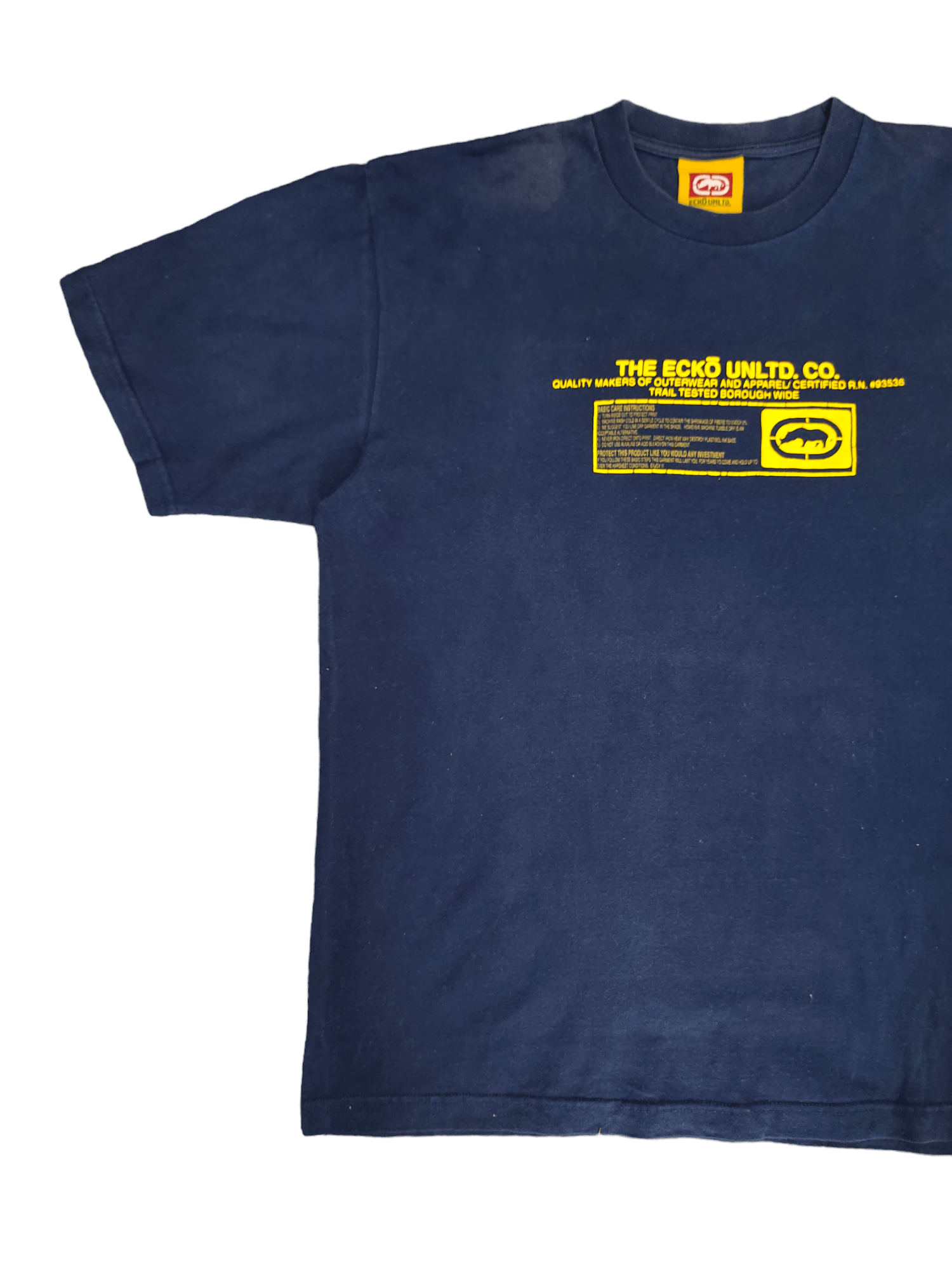 Ecko Unltd. Vintage The Ecko Unlted.CO. Oversize T-Shirt Jnco Y2k Size US XL / EU 56 / 4 - 7 Thumbnail