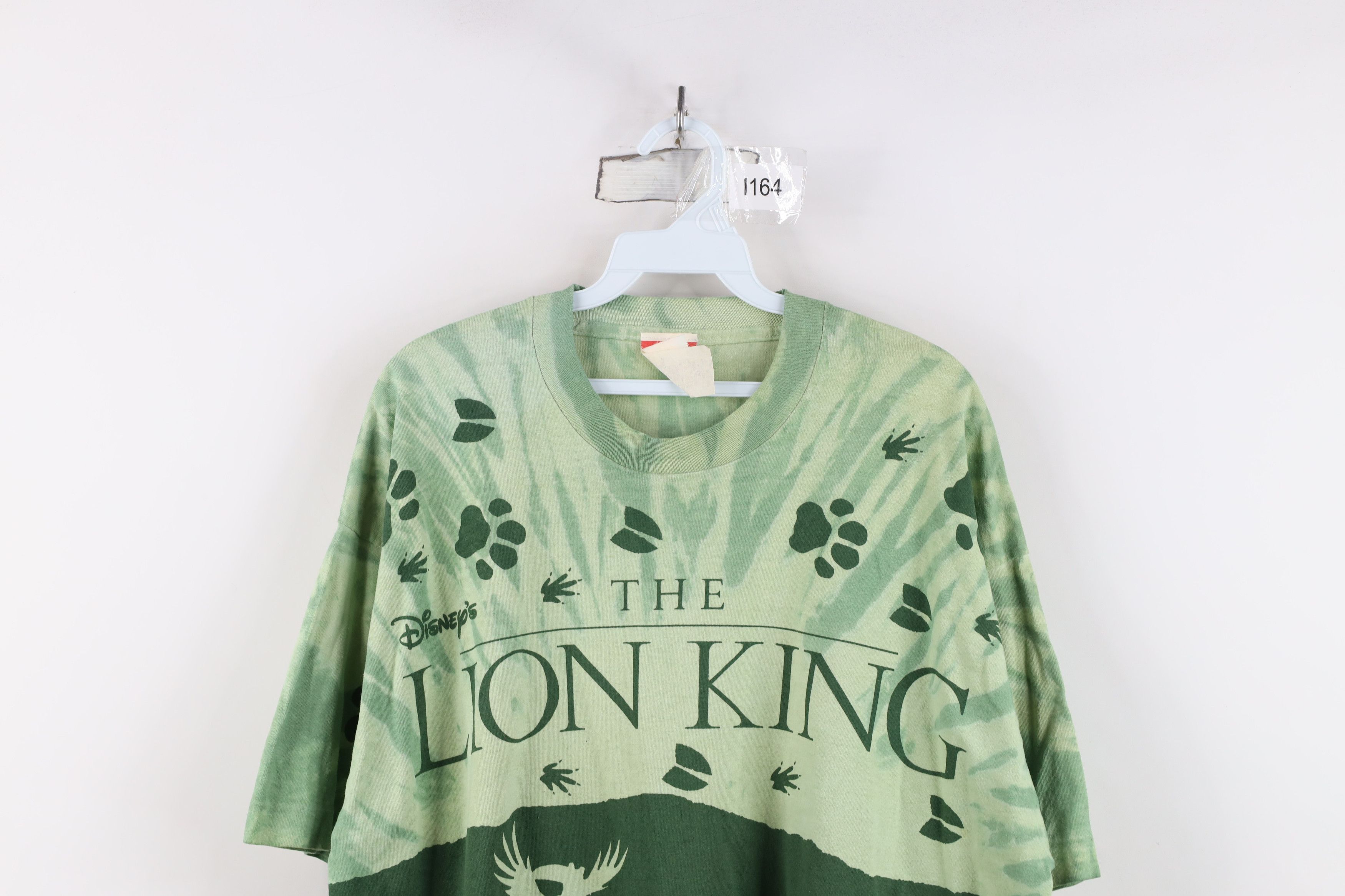 Disney Vintage 90s Disney The Lion King All Over Print T-Shirt USA Size US XL / EU 56 / 4 - 2 Thumbnail