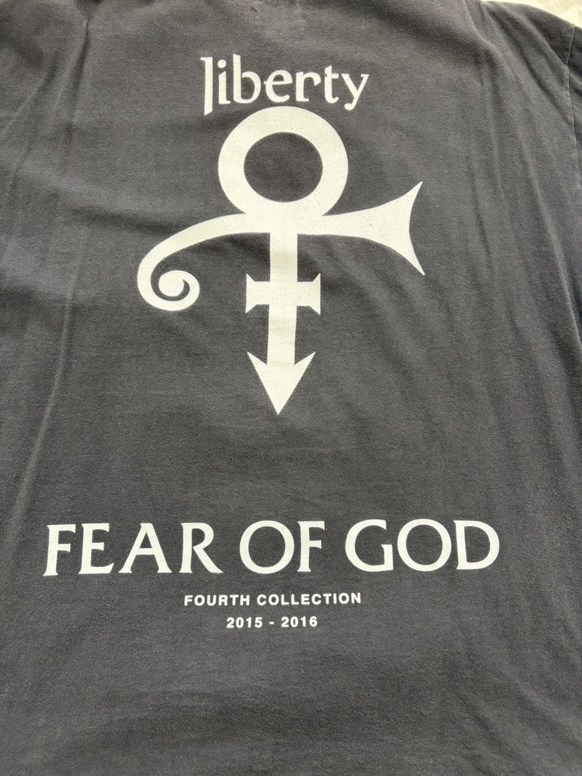 Fear of God Fear of god 4th vintage tshirts Prince Sex Love Liberty Size US XL / EU 56 / 4 - 5 Thumbnail
