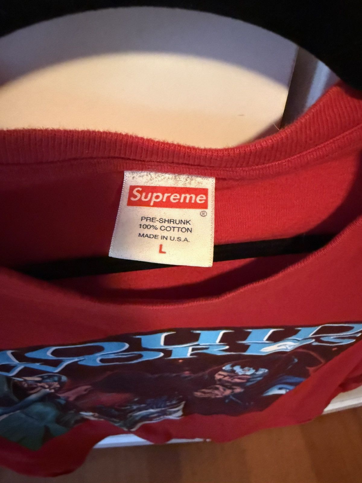 Supreme Supreme Liquid Swords Cover Red T-Shirt Tee Men's L Size US L / EU 52-54 / 3 - 2 Thumbnail