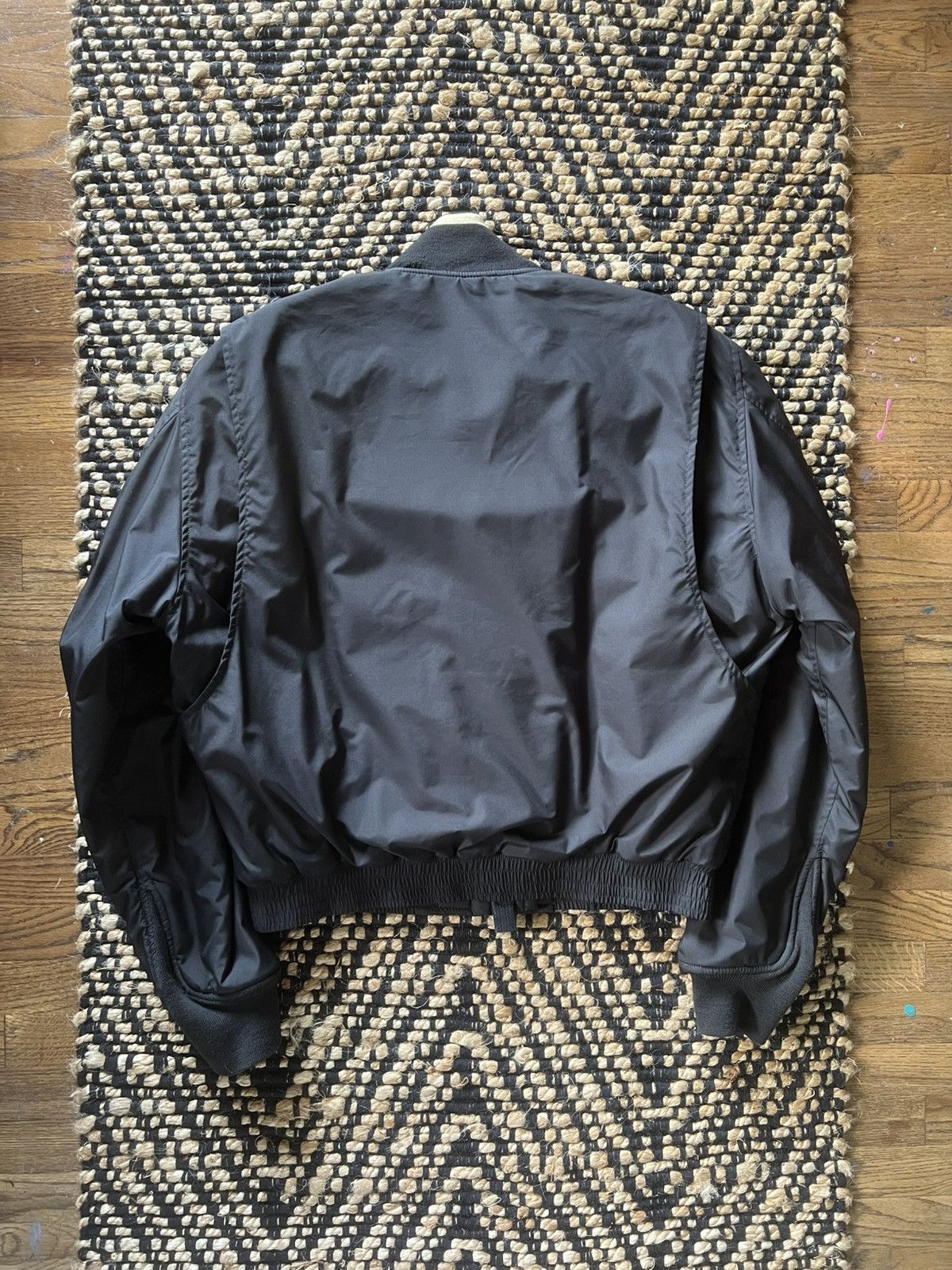 General Research General Research *Sample* AW00 Dark Grey Arabic Patch Bomber Size US M / EU 48-50 / 2 - 4 Thumbnail