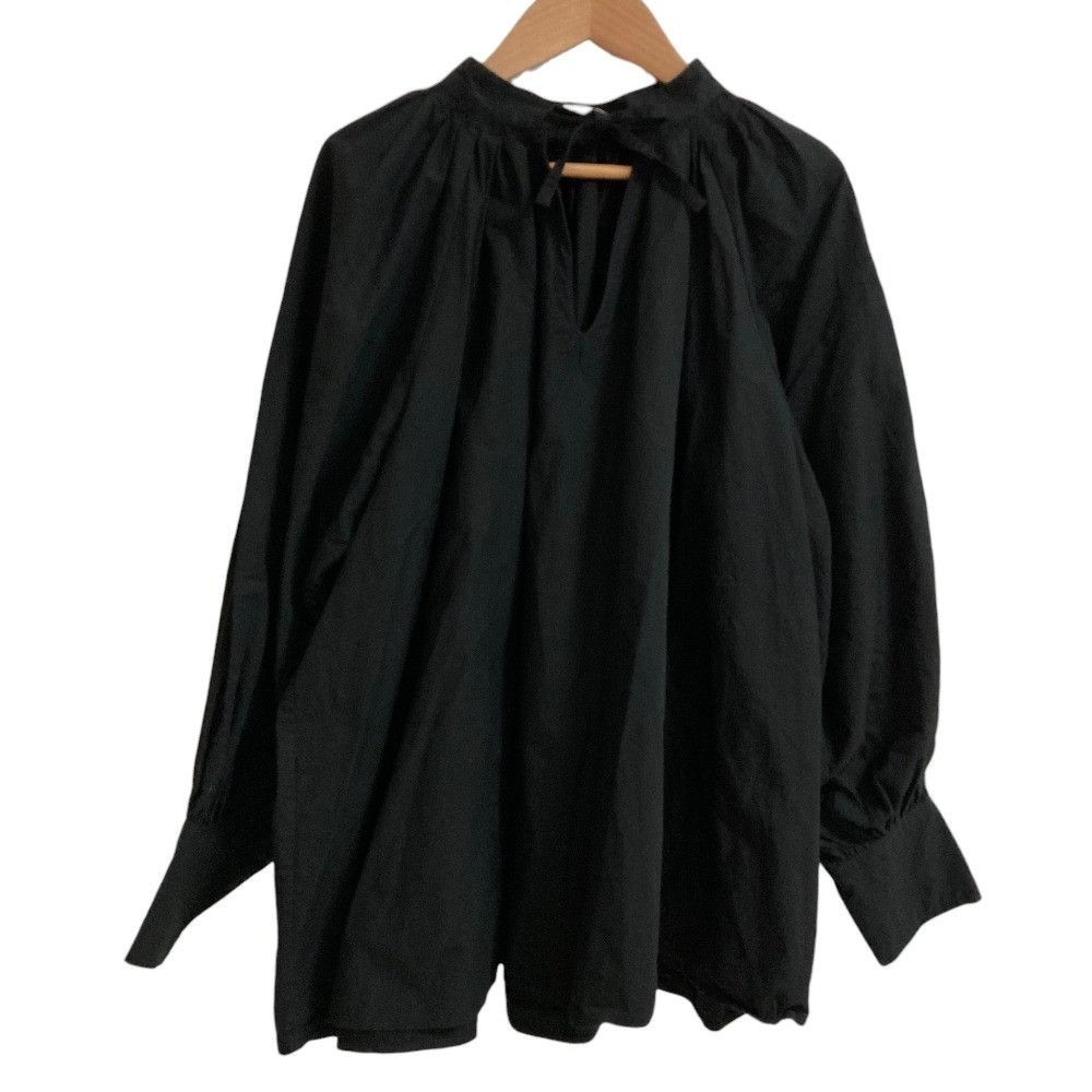 Other Other CELERI GATHERED Silk Blouse Textile Tops CA23DEU-SH11 DUTY FREE for USA Size ONE SIZE - 1 Thumbnail