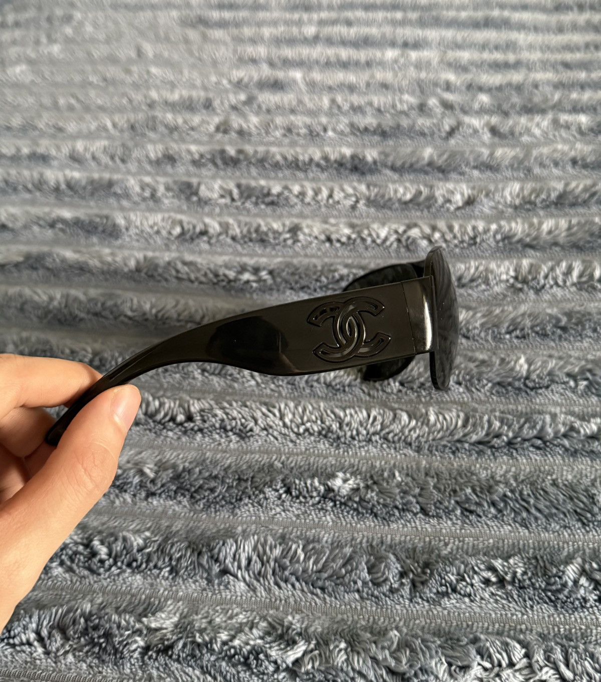 Chanel Chanel Sunglasses Logo Black 4153 Aviator Size ONE SIZE - 3 Thumbnail