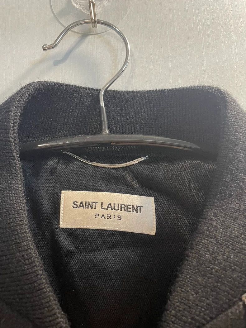Saint Laurent Paris Saint Laurent Paris Wool silver zipper suit jacket-2506 Size US S / EU 44-46 / 1 - 3 Thumbnail