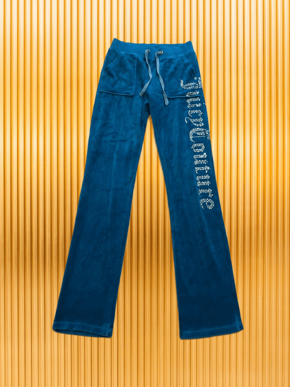 Juicy Couture Vintage blue Pants Juicy Couture big logo crazy Y2K size 30 Size 30" / US 8 / IT 44 - 1 Thumbnail