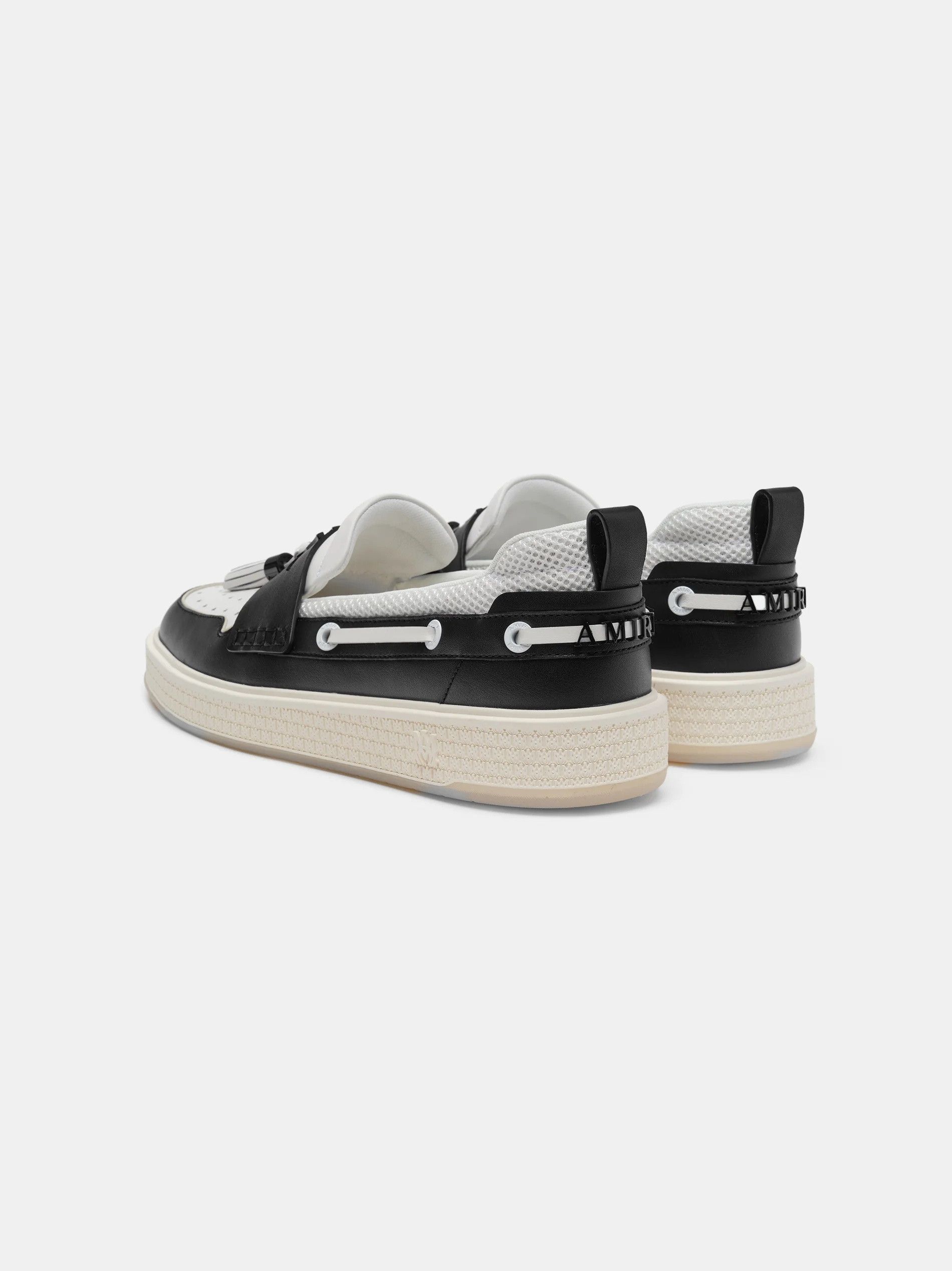 Amiri o1s1wg110325 Tassle Hybrid Loafers in White/Black Size US 10 / EU 43 - 4 Thumbnail
