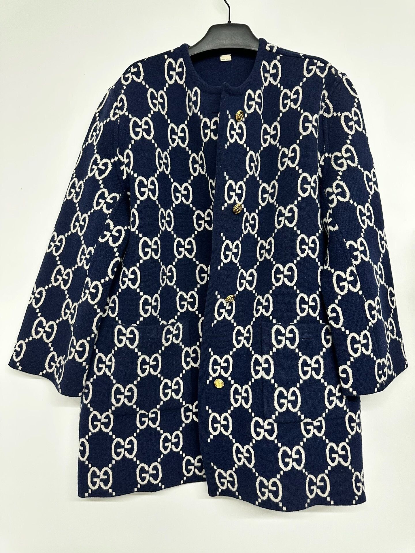Gucci Gucci All-Over Print Double-Sided Coat Size US M / EU 48-50 / 2 - 1 Thumbnail