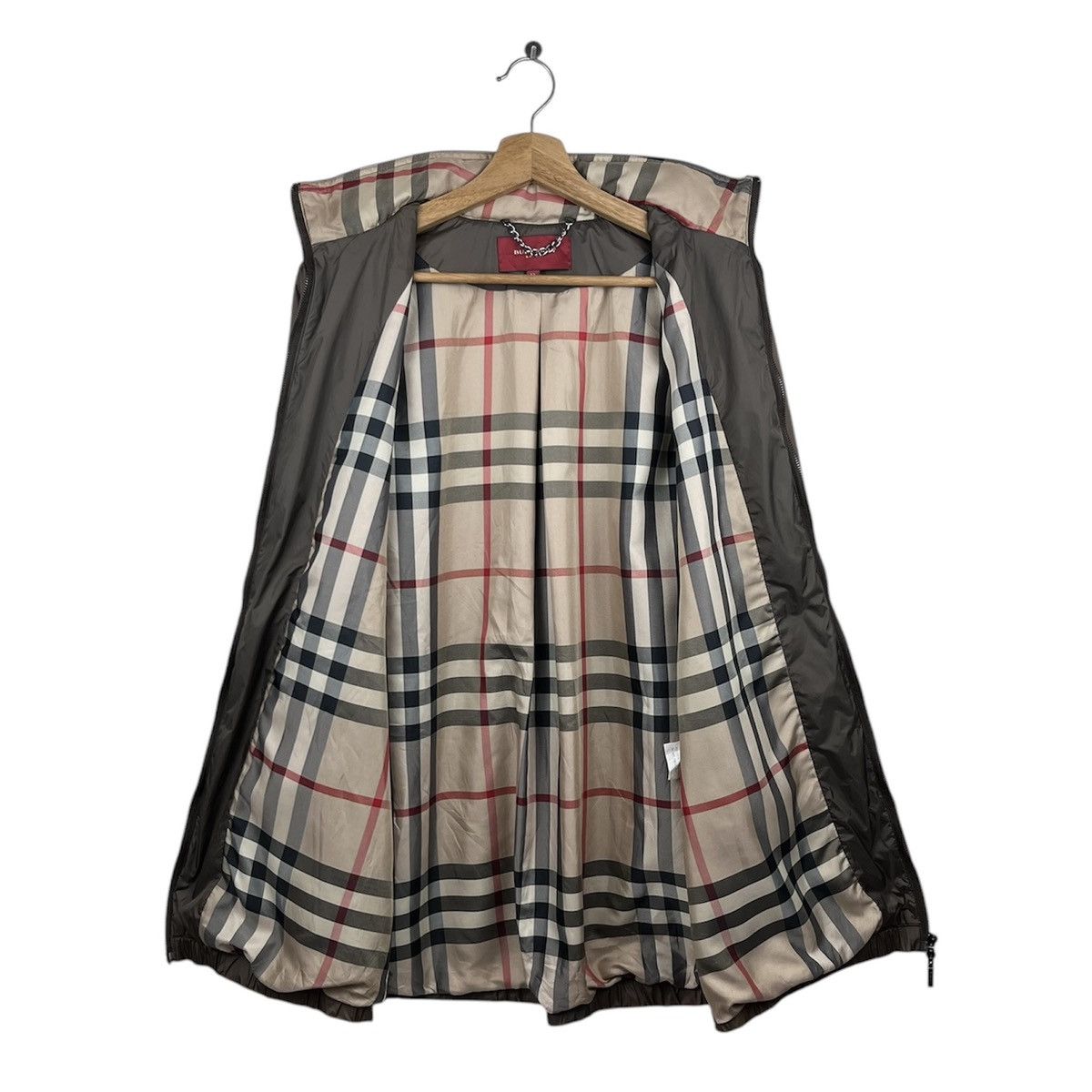 Burberry × Vintage Vintage Burberry Nova Check Windbreaker Size US M / EU 48-50 / 2 - 3 Thumbnail