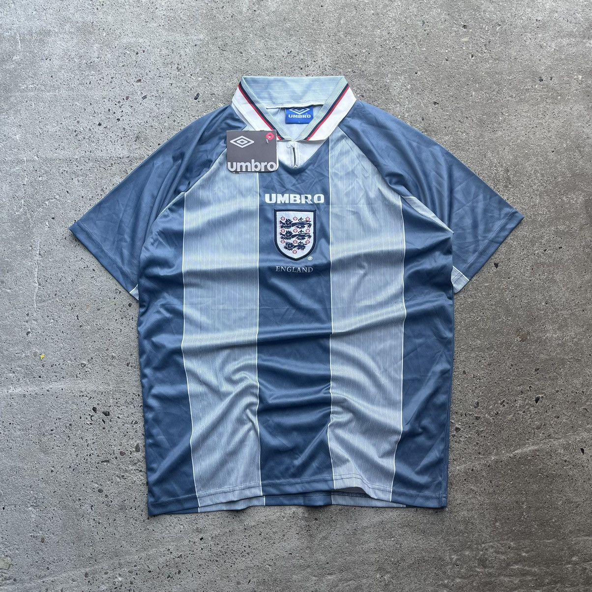 England 1996/97 new away jersey football soccer blokecore