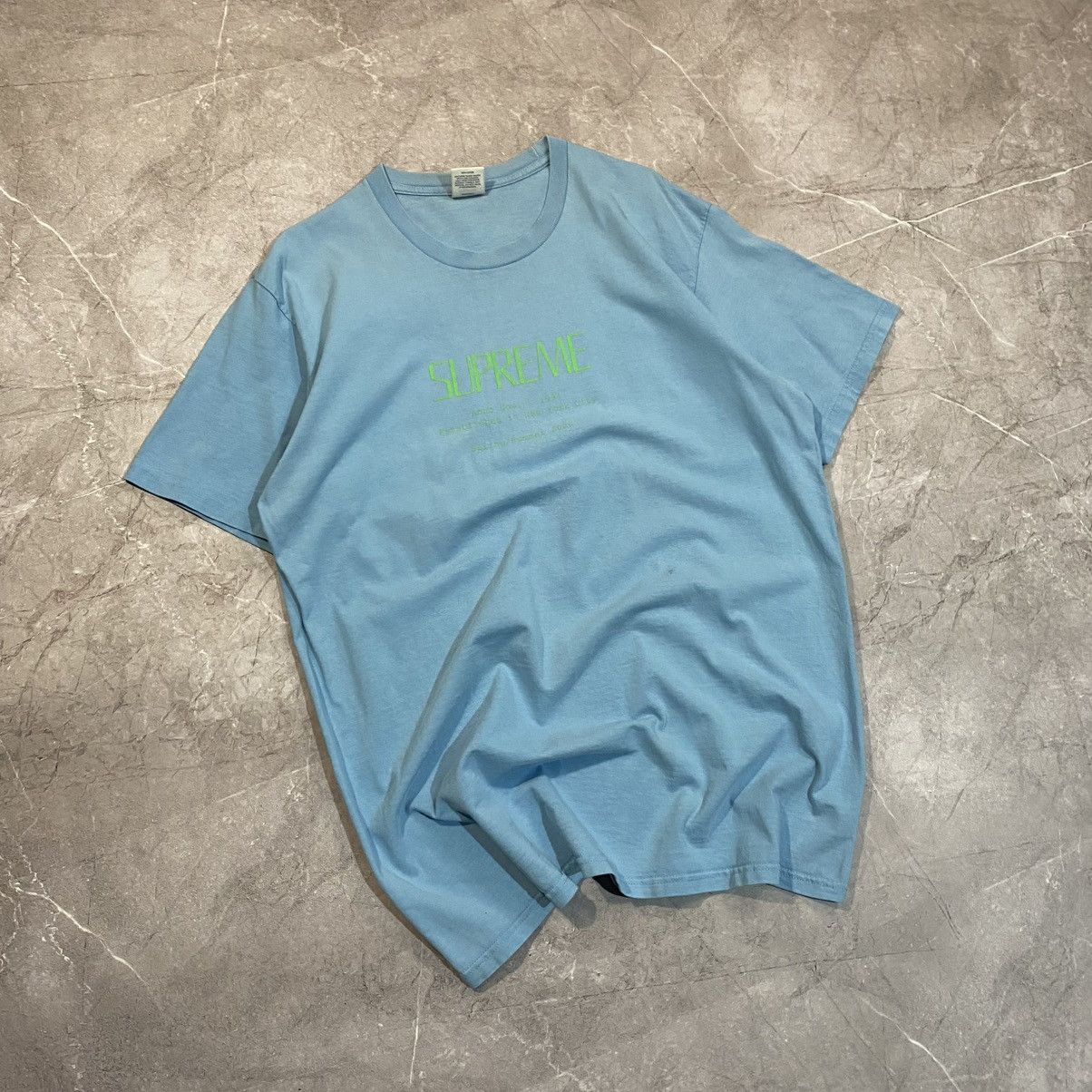 Supreme SUPREME CENTER LOGO TEE SPRING/SUMMER 2020 Size US L / EU 52-54 / 3 - 1 Thumbnail