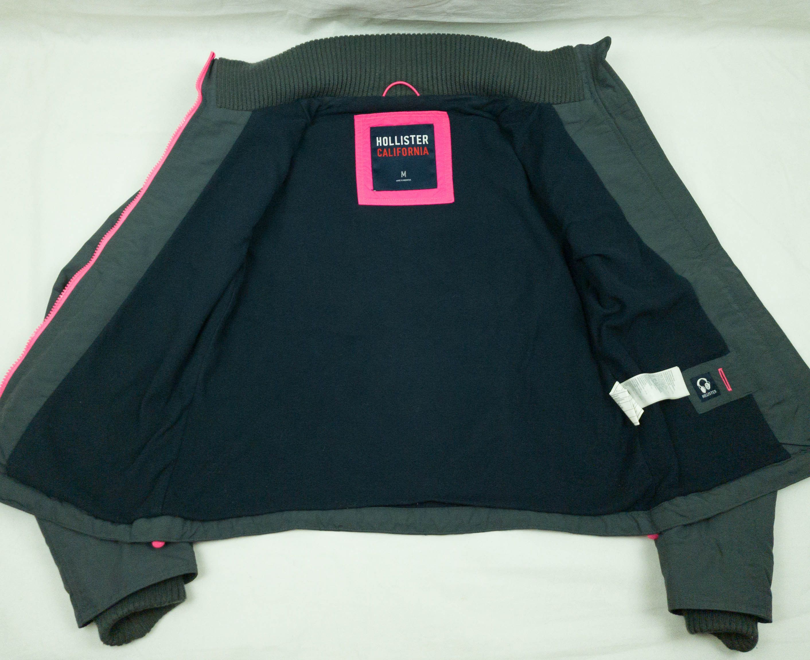 Hollister Hollister womens jacket coat zip fleece linning size M vgc Size M / US 6-8 / IT 42-44 - 4 Thumbnail