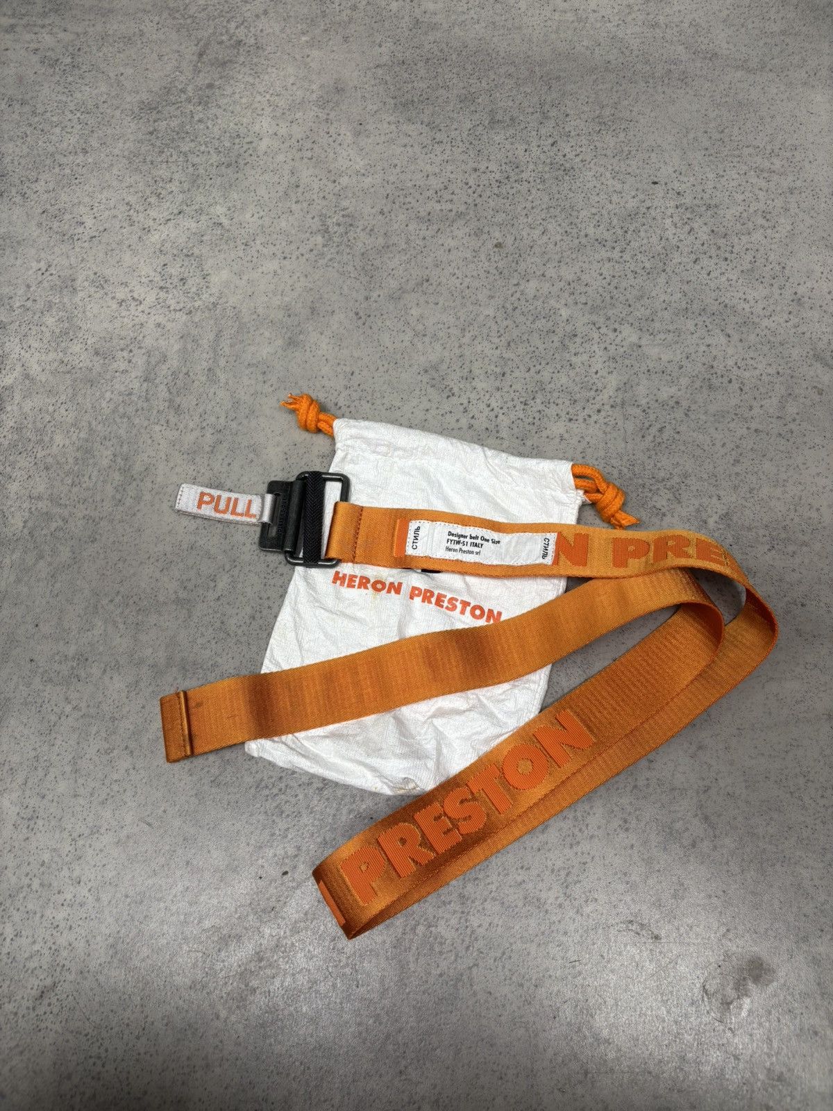Heron Preston Heron Preston tape belt Size ONE SIZE - 1 Thumbnail
