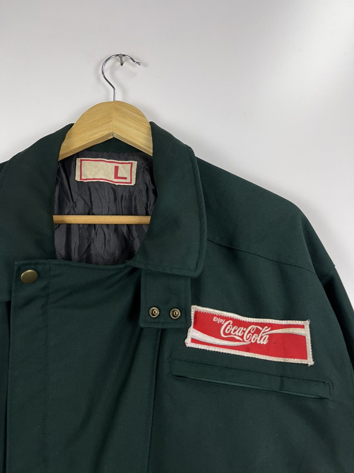 Coca Cola × Vintage Vintage Coca Cola Worker Jacket Size US L / EU 52-54 / 3 - 7 Thumbnail