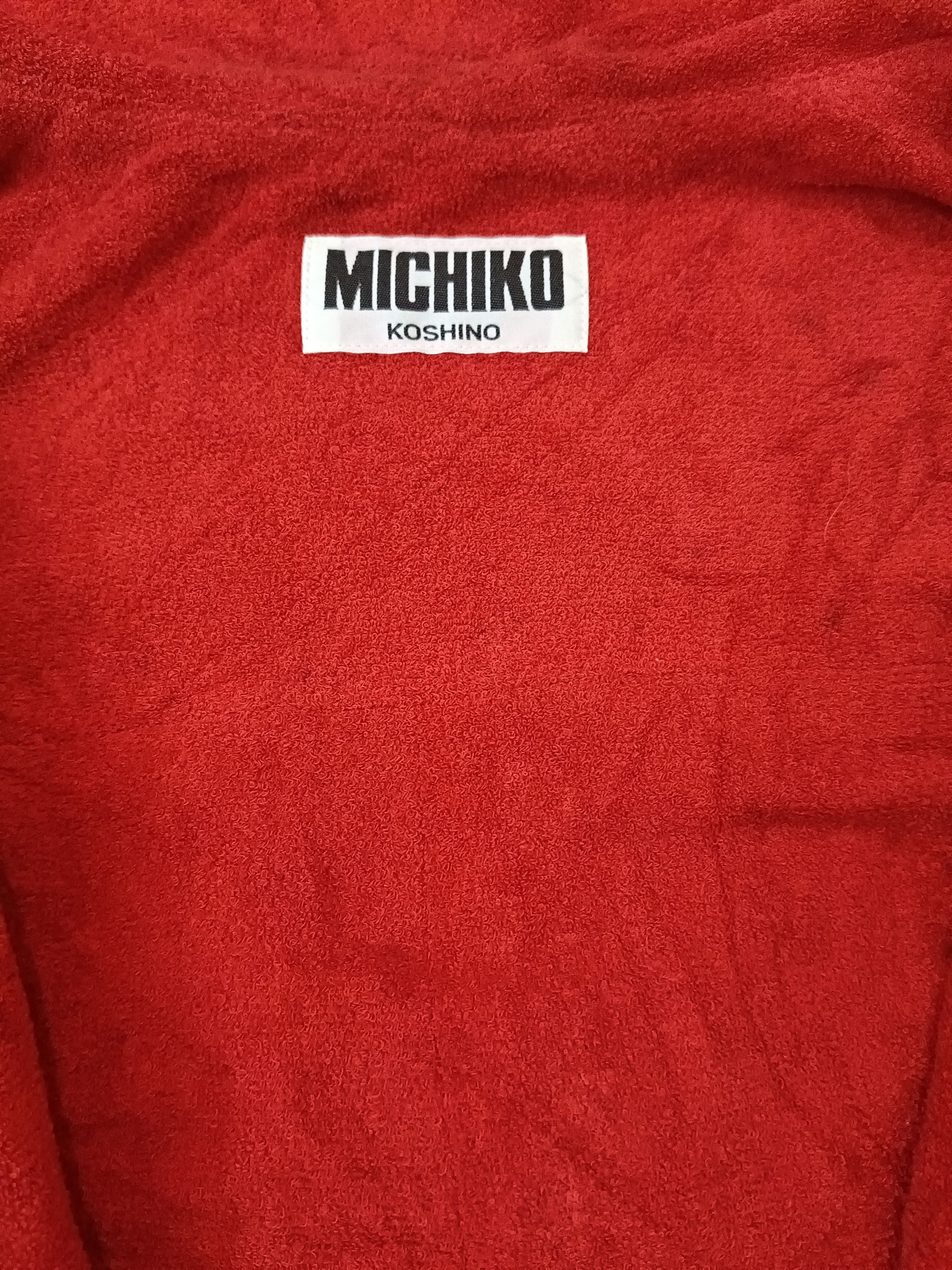 Michiko Koshino × Michiko Koshino London × Vintage Vintage Michiko London Oversize Hoody Jacket Size US L / EU 52-54 / 3 - 7 Thumbnail