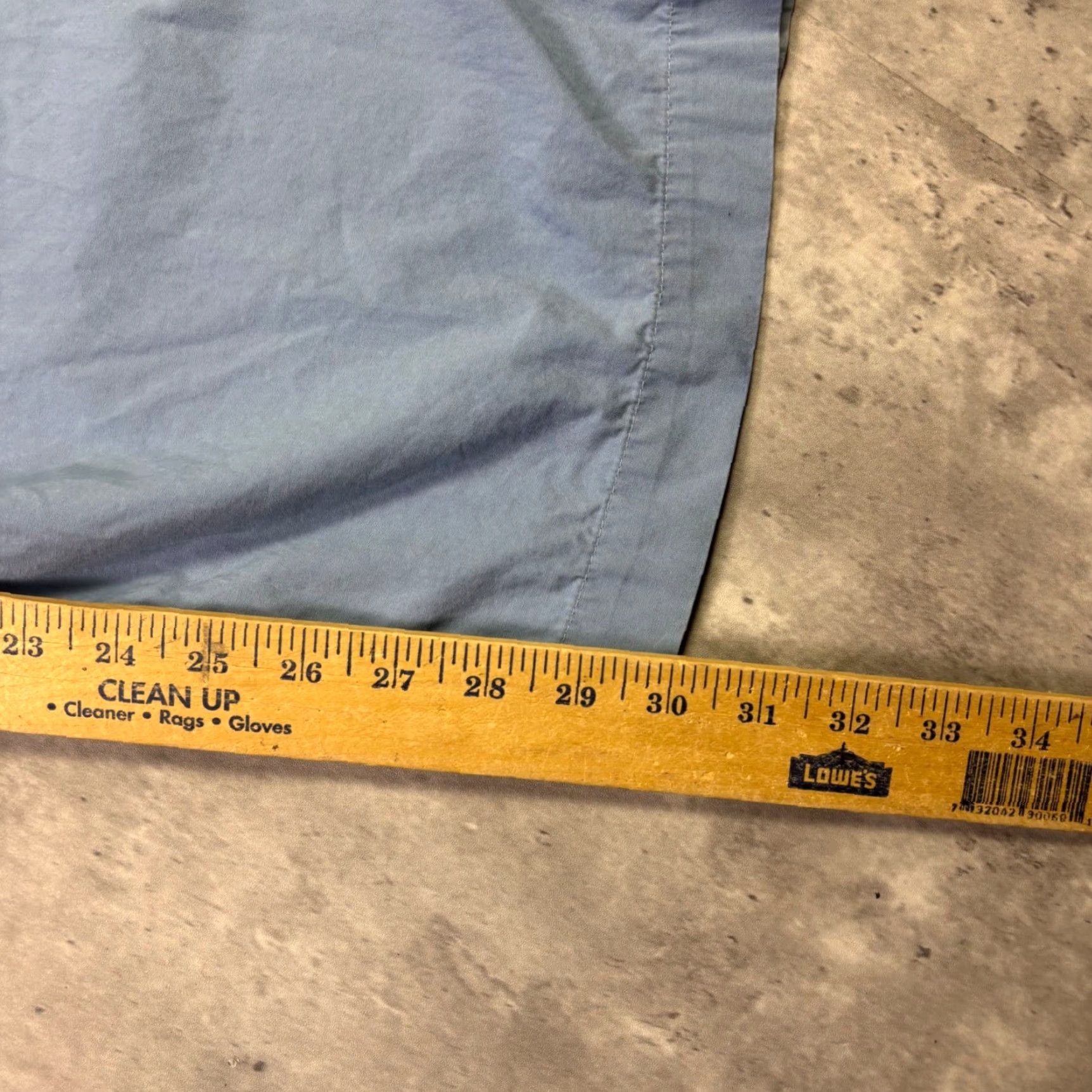 Abercrombie & Fitch Abercrombie & Fitch Cargo Pants L Men Blue Cotton Drawstring Elastic Waist Logo Patch Casual Pants Size US 33 - 5 Thumbnail