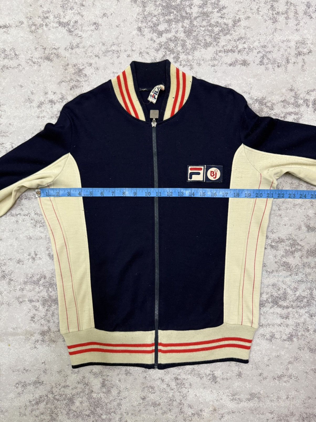 Fila 🔥Rare🔥Vintage 80s Fila Settanta Bjorn Borg track sweater Size US S / EU 44-46 / 1 - 20 Thumbnail