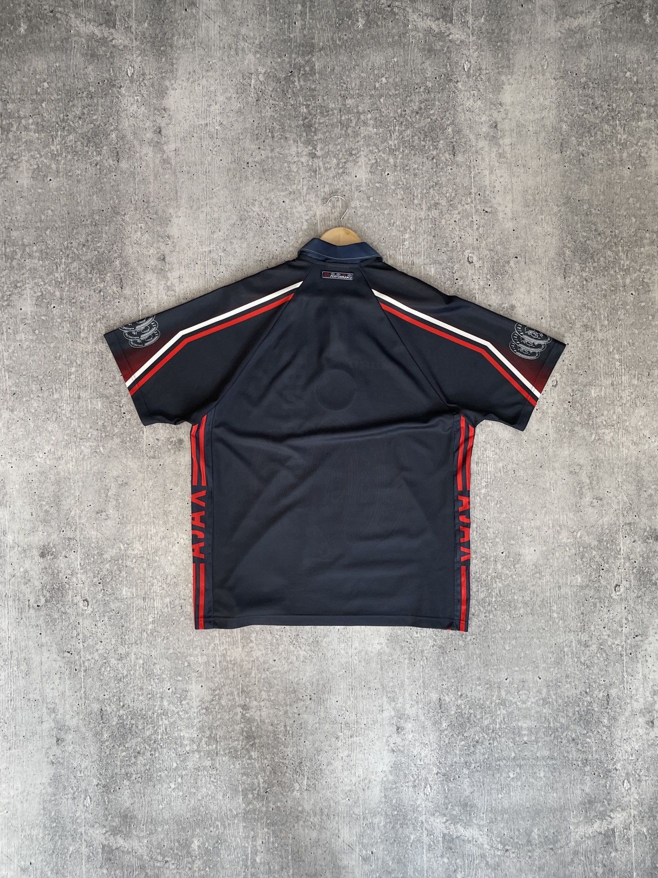 Vintage Umbro Ajax Netherlands 1997/1998 Away Soccer Jersey Football Size US XL / EU 56 / 4 - 3 Thumbnail