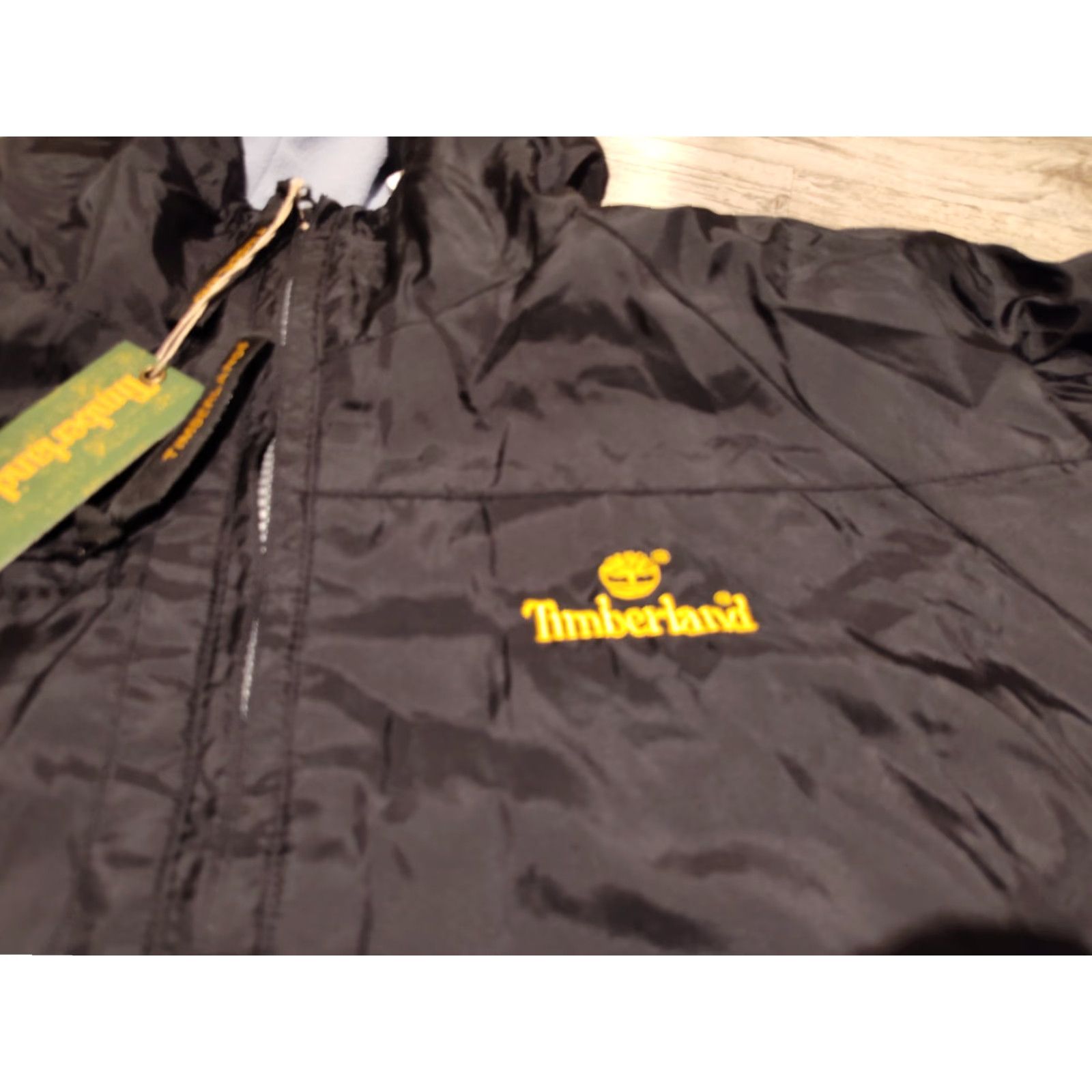 Timberland Timberland Weathergear Full Zip Hooded Jacket L Nylon Waterproof Black Parka Casual Winter Men L Size US L / EU 52-54 / 3 - 5 Thumbnail