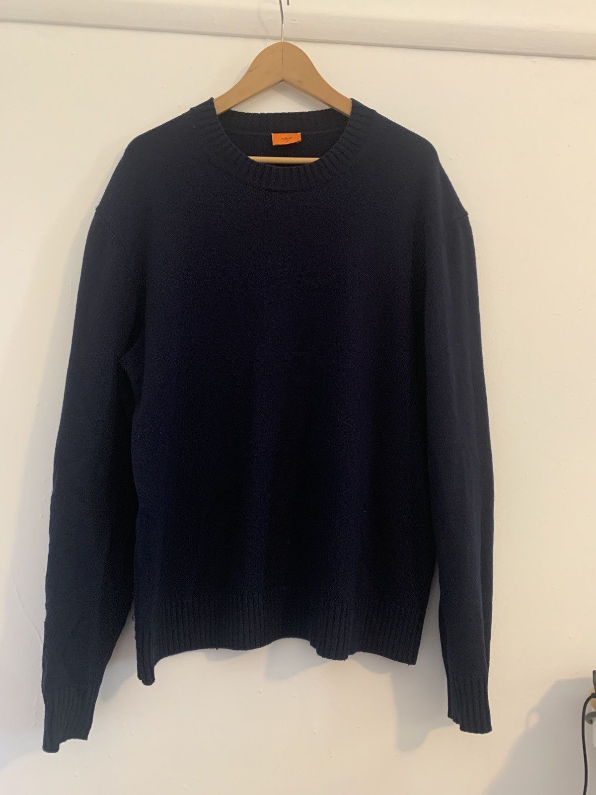 Incu Navy Blue Incu knit jumper Medium Size US M / EU 48-50 / 2 - 1 Thumbnail