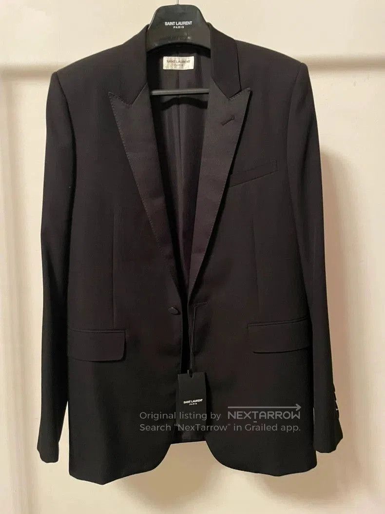 Yves Saint Laurent Saint Laurent Le Smoking Tuxedo Jacket. Size US M / EU 48-50 / 2 - 1 Thumbnail