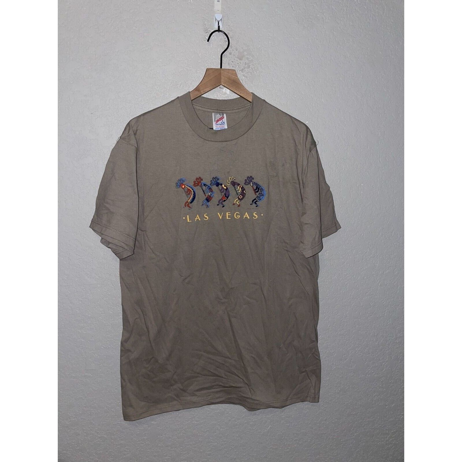 Jerzees × Vintage Vintage Las Vegas Shirt Jerzees LV Kokopelli Aboriginal Tee Size US L / EU 52-54 / 3 - 1 Thumbnail